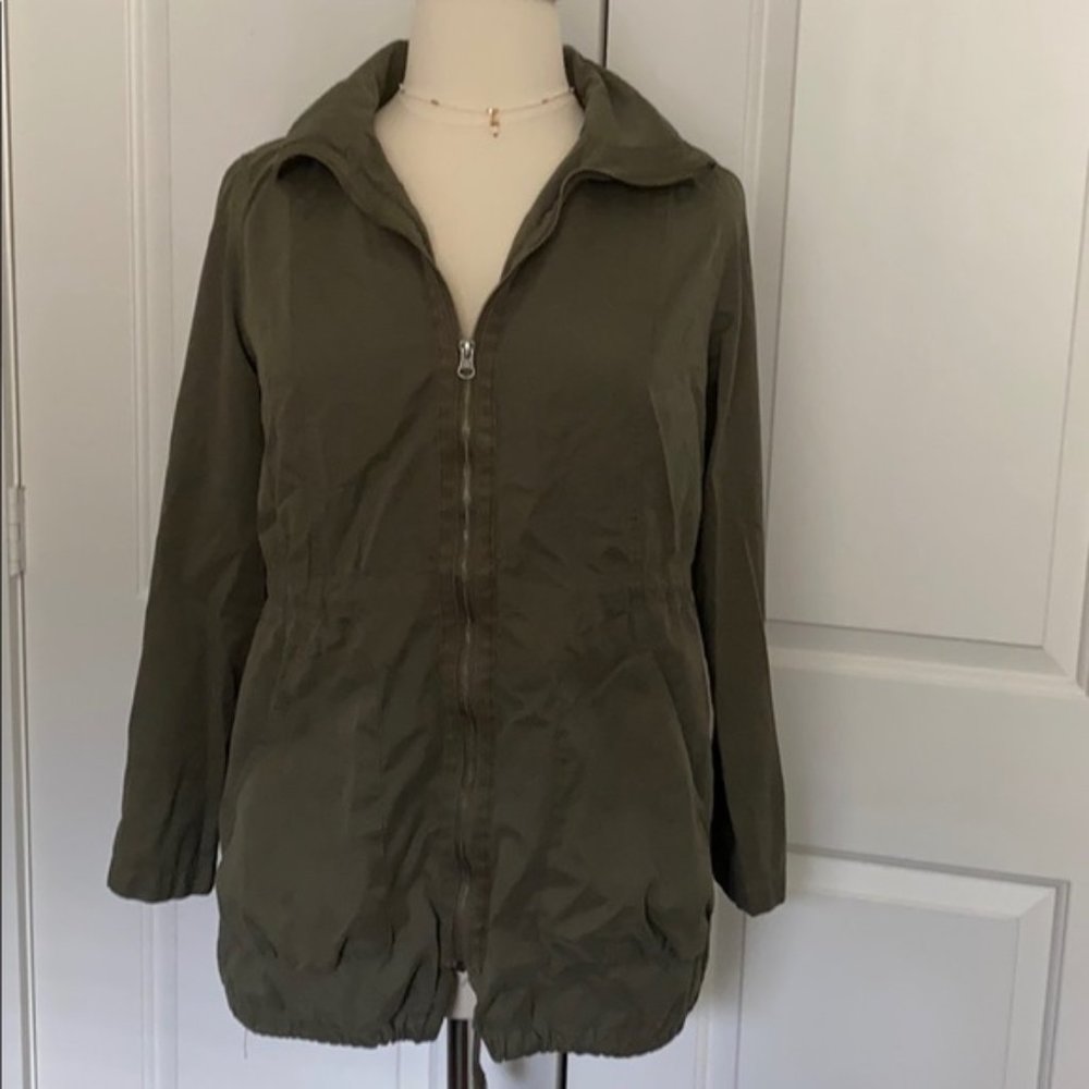 Mossimo Vintage Green Utility Jacket – Water Resistant – Size XL